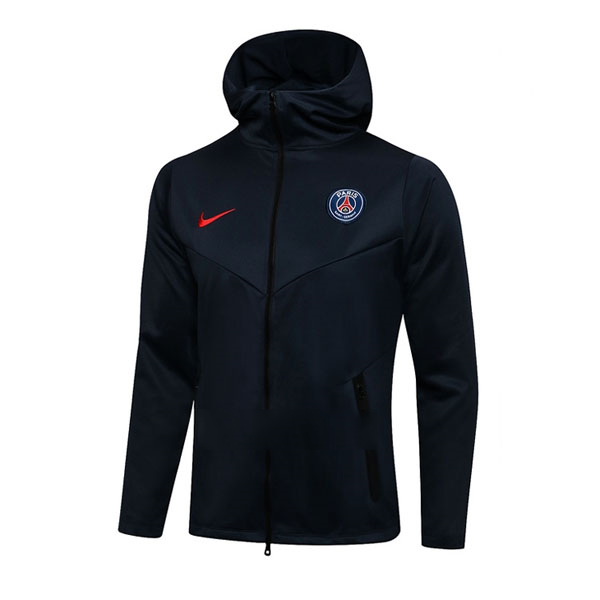 Veste Con Capucha PSG 2021-2022 Bleu Pas Cher